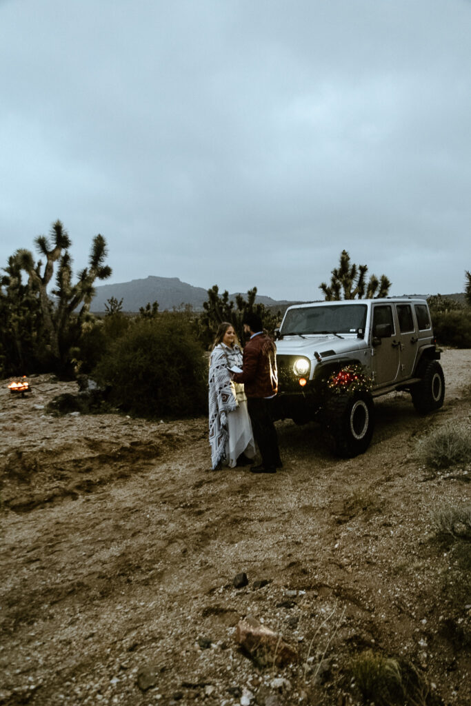 Joshua tree elopement