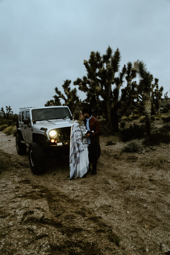 Joshua tree elopement