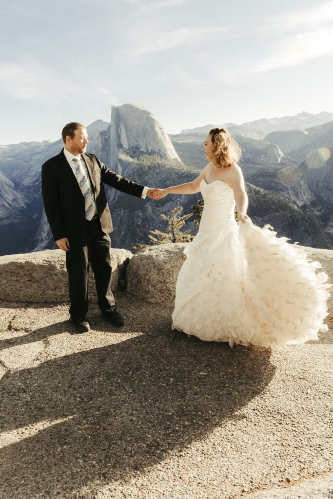 Glacier point elopement